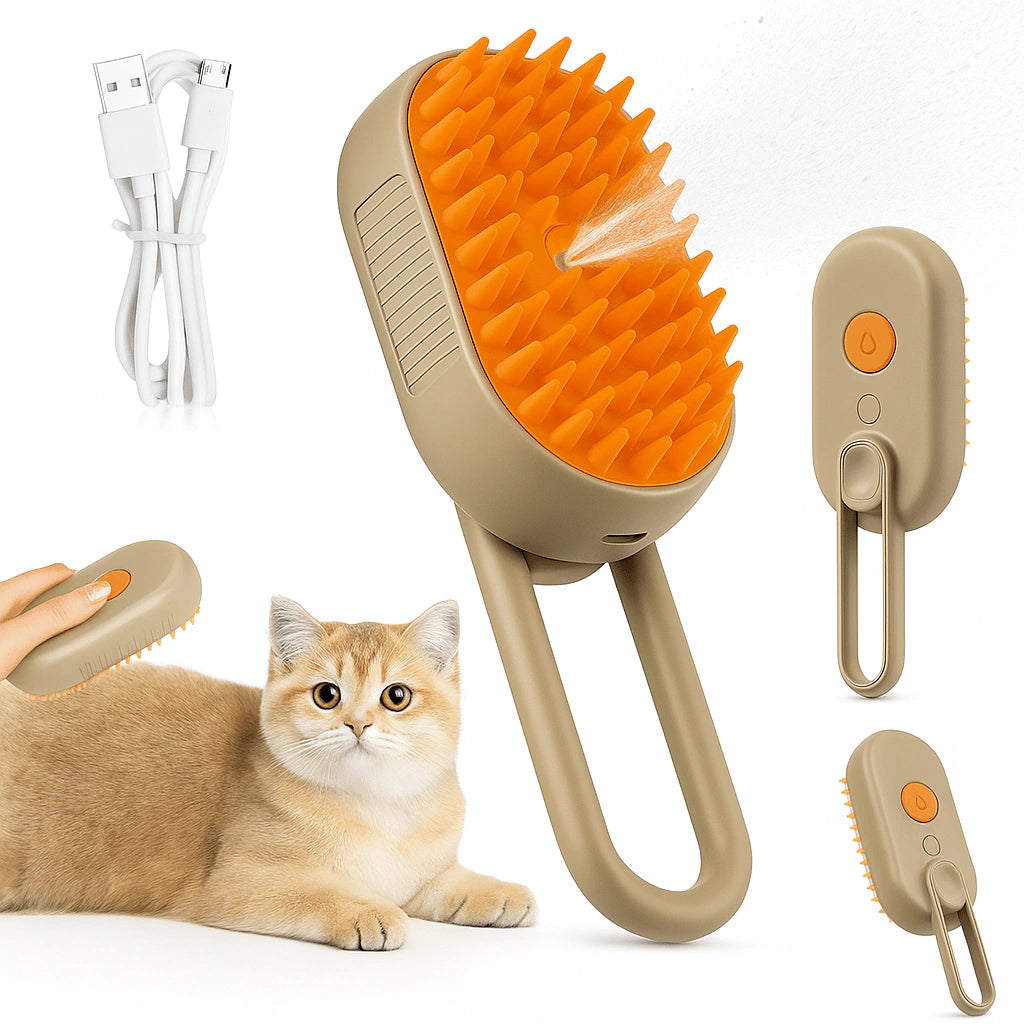 Escova Premium para Gatos – Pelagem Saudável e Livre de Nós