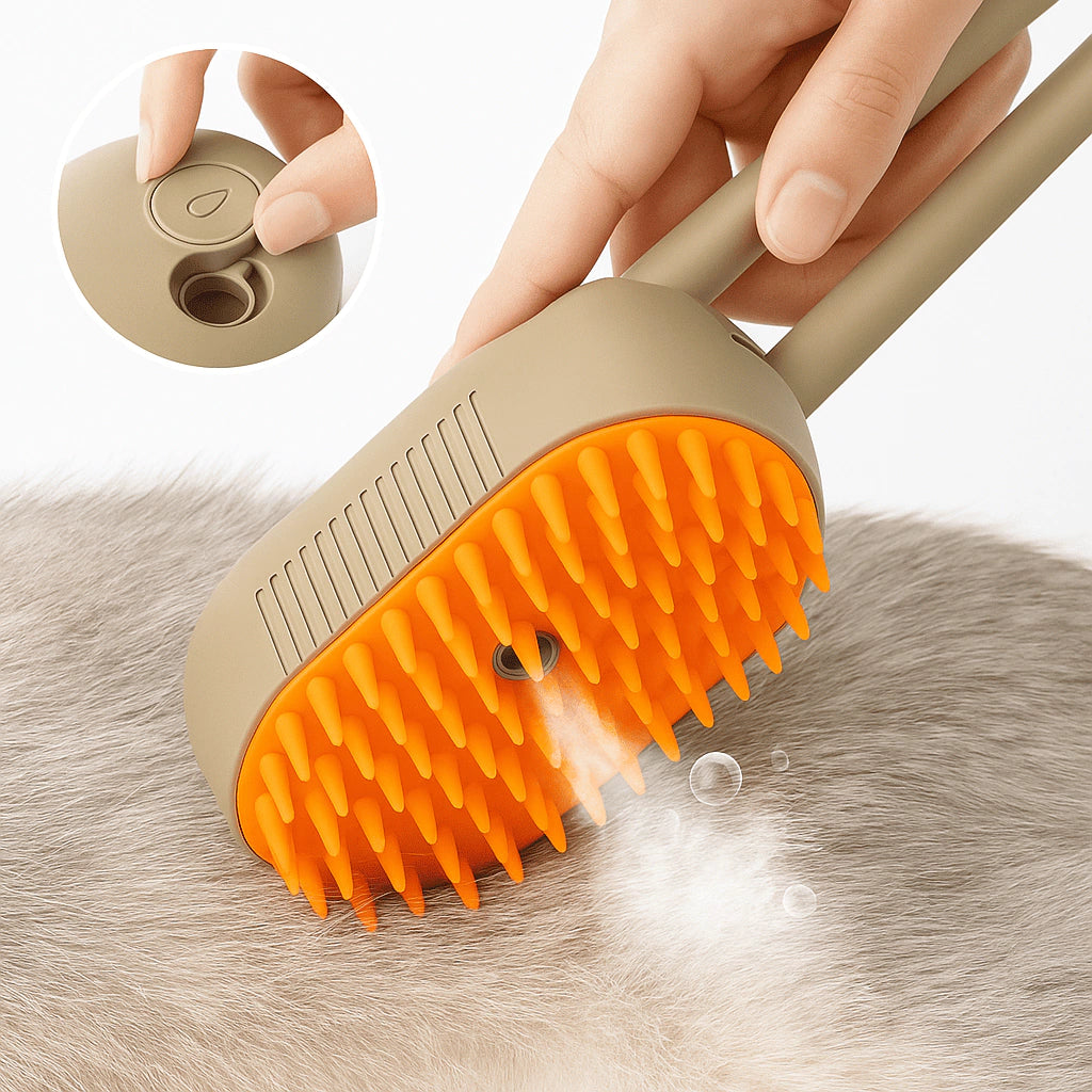 Escova Premium para Gatos – Pelagem Saudável e Livre de Nós