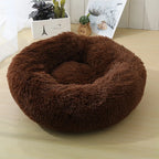 Caminha Pet FluffyNest – Cama Quentinha de Pelúcia