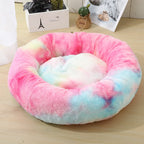 Caminha Pet FluffyNest – Cama Quentinha de Pelúcia