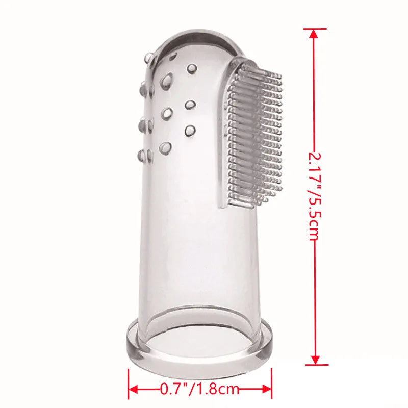 Escova de Dentes Dedeira Para Pet