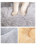 Caminha Pet FluffyNest – Cama Quentinha de Pelúcia