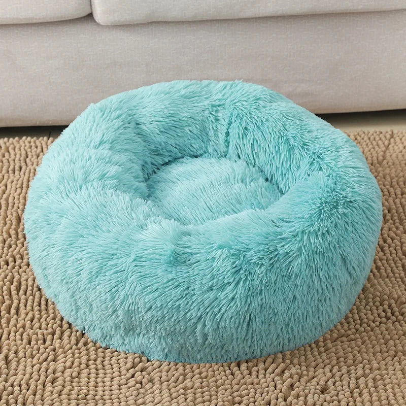 Caminha Pet FluffyNest – Cama Quentinha de Pelúcia