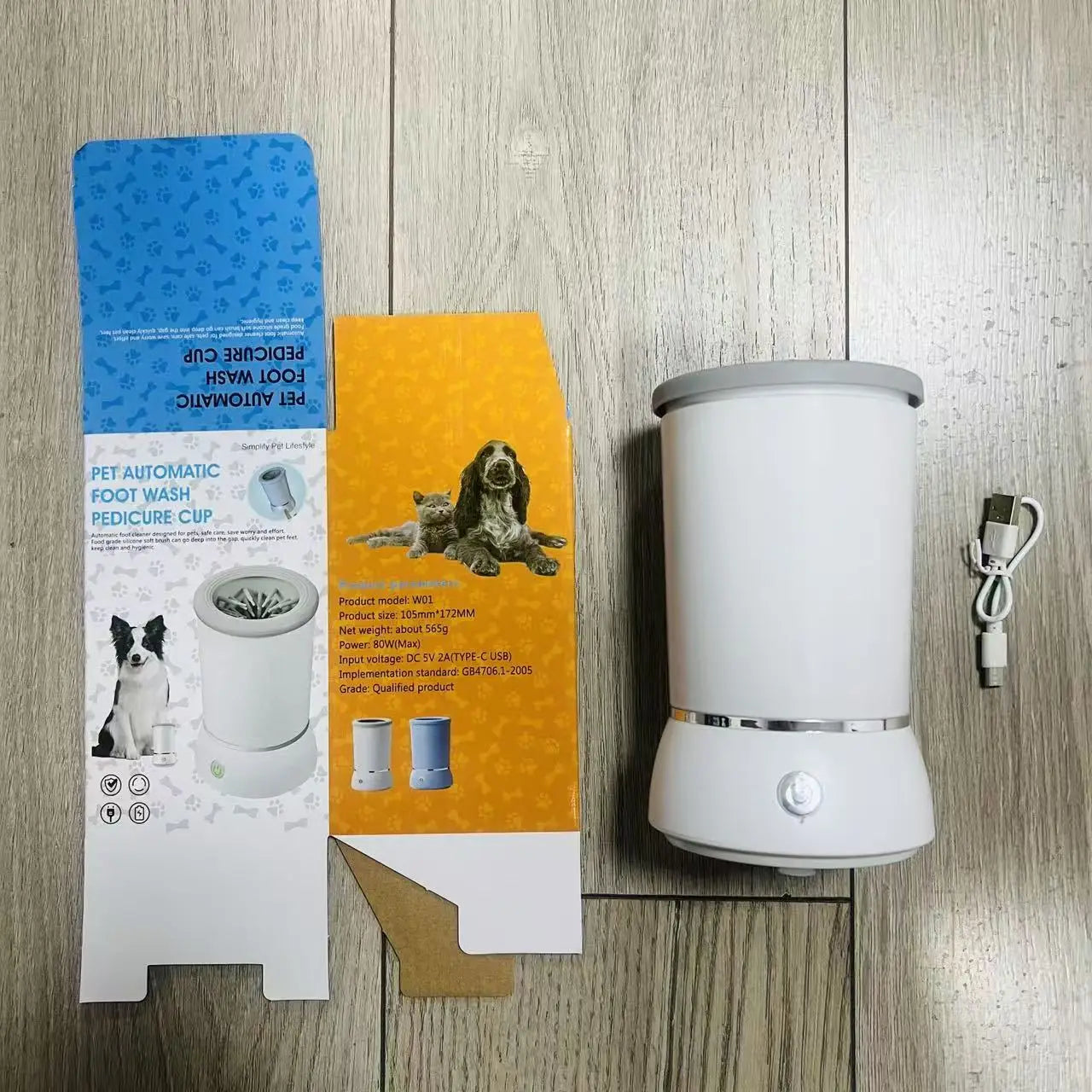 Lava Patinhas CleanPaw – Limpeza Automática para Pets
