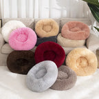 Caminha Pet FluffyNest – Cama Quentinha de Pelúcia