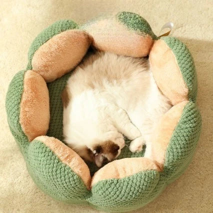 Cama Puff Pet Florzinha™ - Ultra Macia Para Gatos