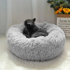 Caminha Pet FluffyNest – Cama Quentinha de Pelúcia