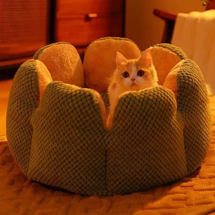 Cama Puff Pet Florzinha™ - Ultra Macia Para Gatos