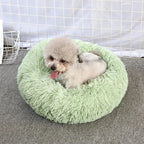 Caminha Pet FluffyNest – Cama Quentinha de Pelúcia