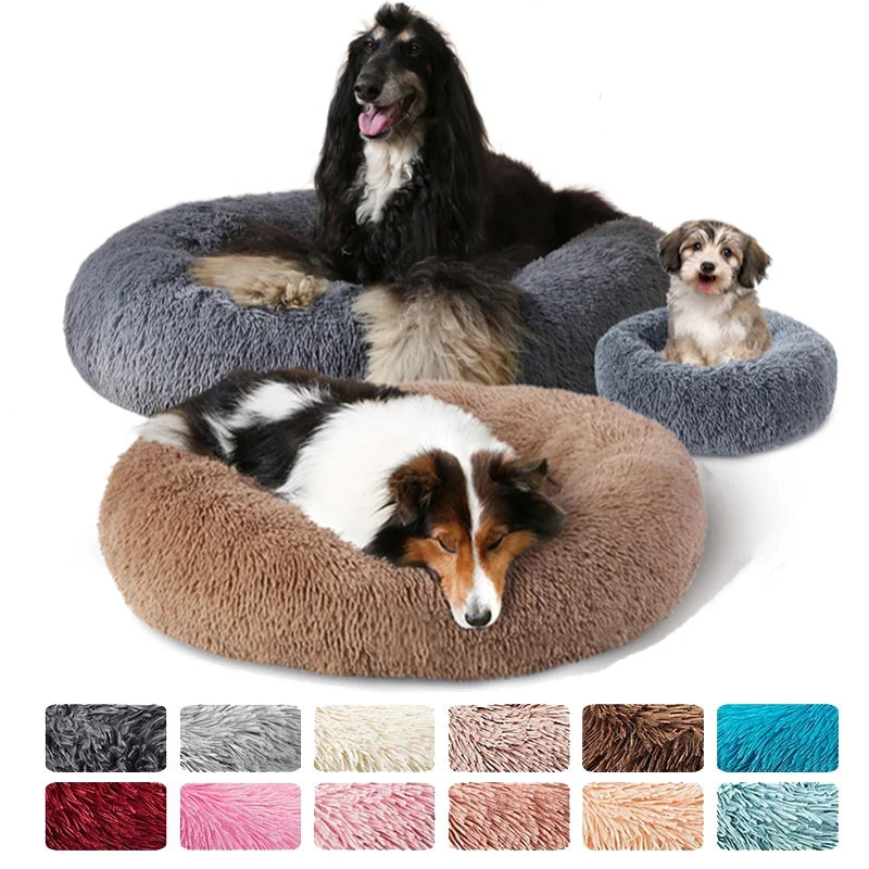Caminha Pet FluffyNest – Cama Quentinha de Pelúcia