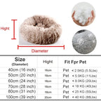 Caminha Pet FluffyNest – Cama Quentinha de Pelúcia