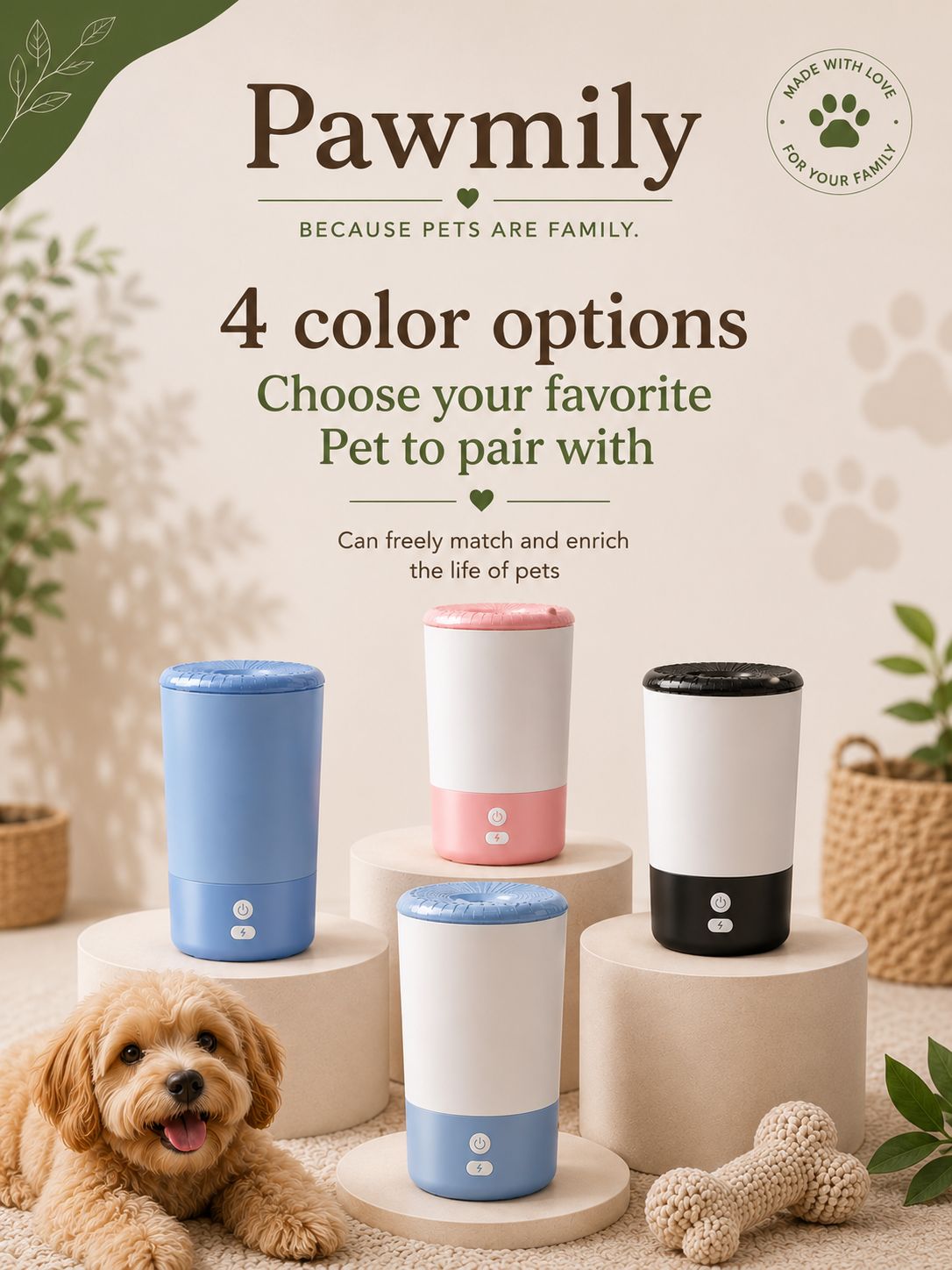 Smart Pet Paw Cleaner