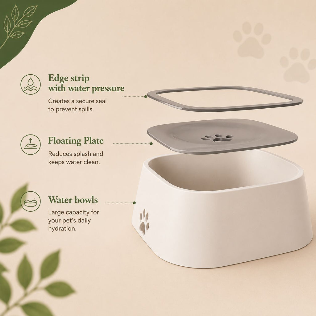 Floating Pet Water Bowl