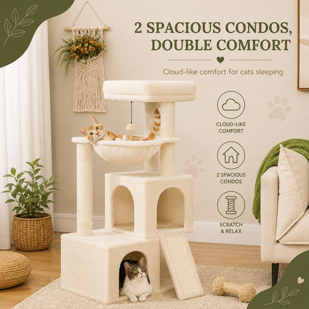 Luxury Cat Tree Tower