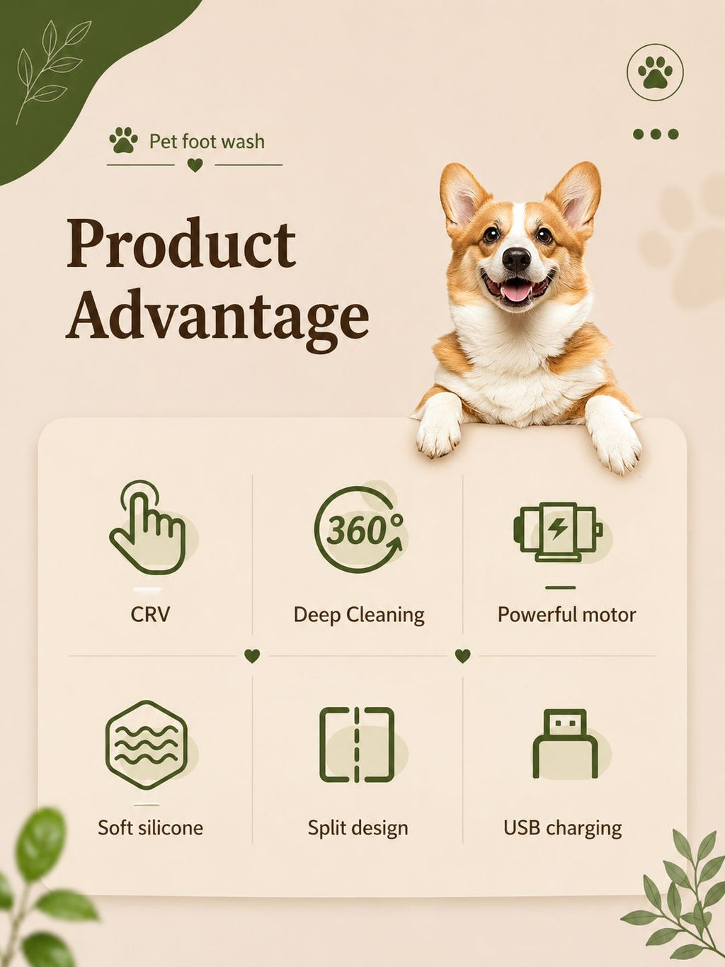 Smart Pet Paw Cleaner